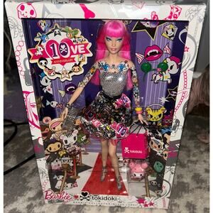 Mattel Tenth Anniversary Tokidoki Black Label Barbie Collector Doll (NWT)